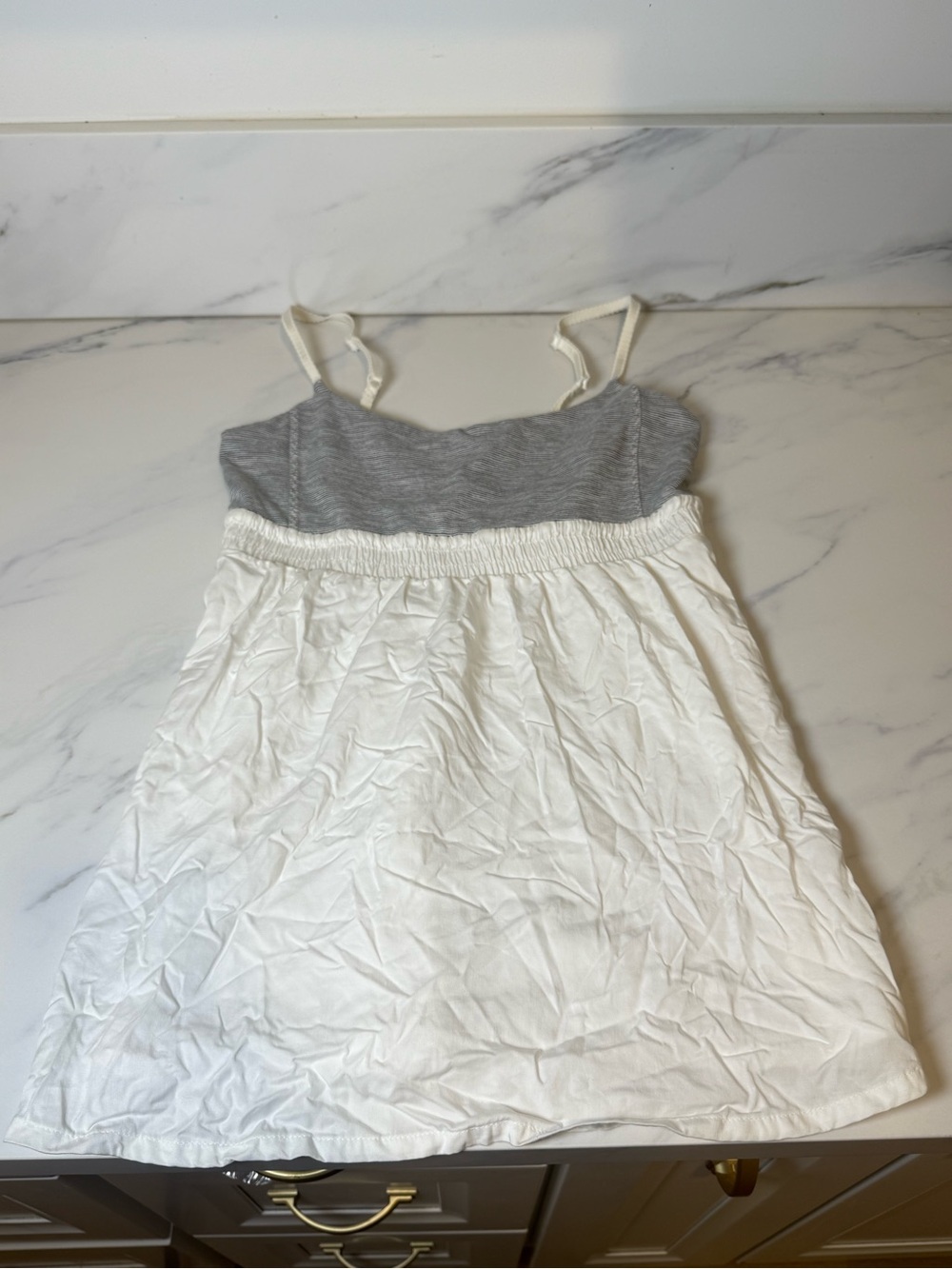 Lululemon striped babydoll athletic top